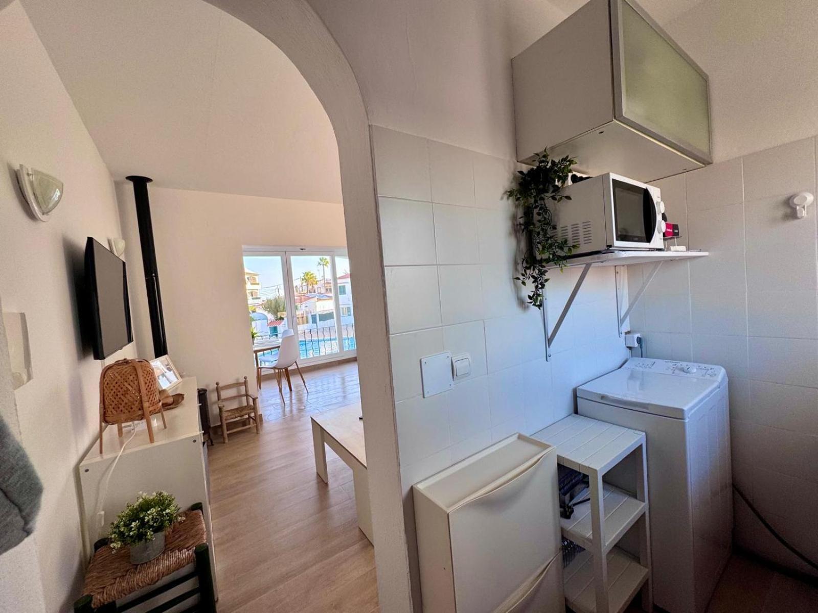 Precioso Apartamento Residencial Con Piscina Cala En Porter  Dış mekan fotoğraf
