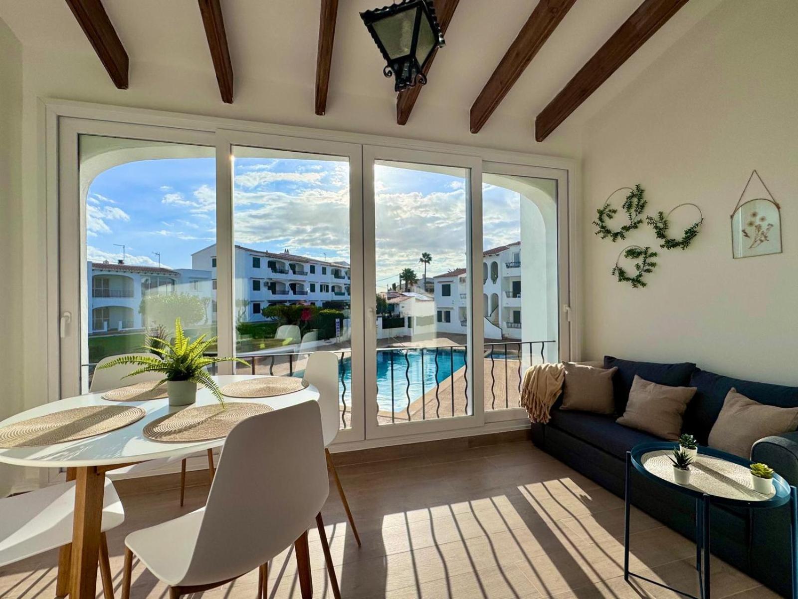 Precioso Apartamento Residencial Con Piscina Cala En Porter  Dış mekan fotoğraf